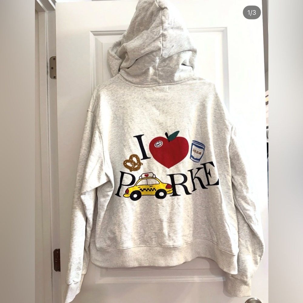 NYC PARKE rare hoodie size l/xl